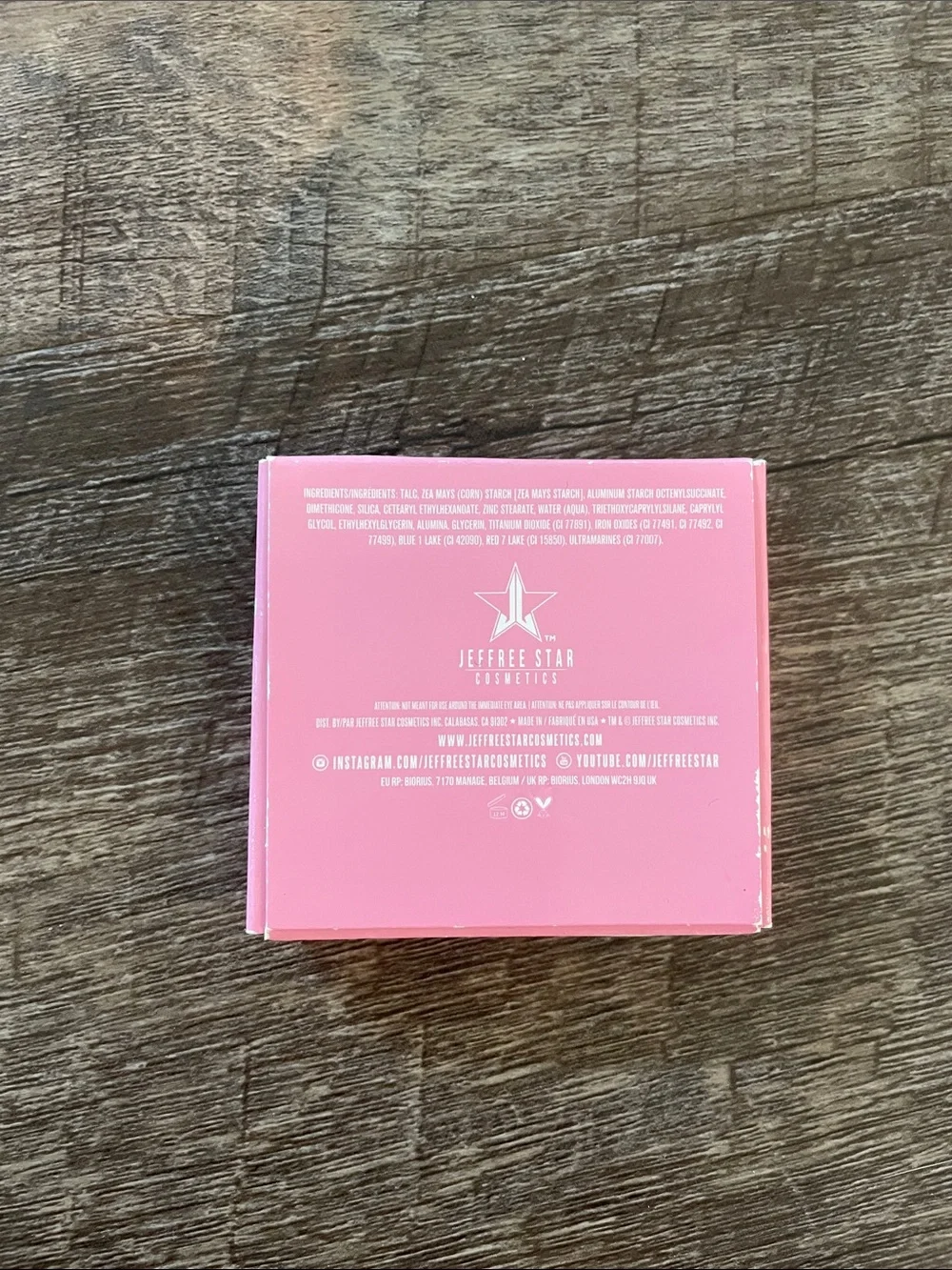 Jeffree Star Cosmetics 1985 Pressed Pigment Compact NEW